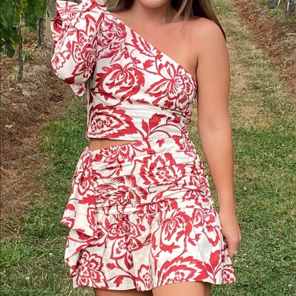 Zara Two Piece Print Set